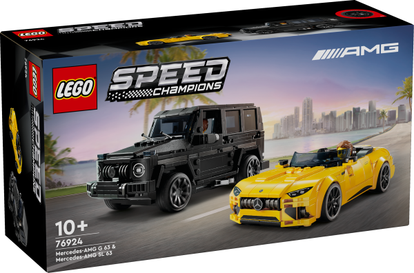 LEGO® Speed Champions - 76924 - Mercedes-AMG G 63 & Mercedes-AMG SL 63